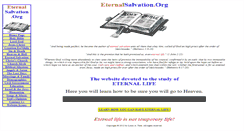 Desktop Screenshot of eternalsalvation.org