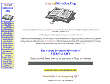 Tablet Screenshot of eternalsalvation.org